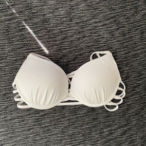 Strappy push up bikini top